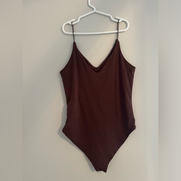 brown bodysuit, size XS - Picture 2 of 3